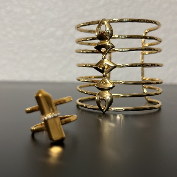 Stella & Dot Rebel Ring Gold Tone - Picture 6 of 6